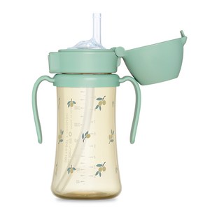 그로미미 PPSU 유아용 빨대컵, 300ml, 피스타치오, 1개