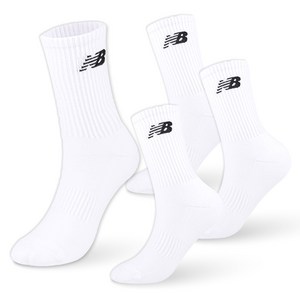 뉴발란스 스탠다드 쿠션 장목 양말 4팩 NBCSDCRL