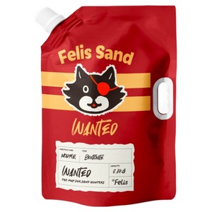 닥터펠리스 응고형 원티드 고양이 모래, 8.3kg, 무향, 1개