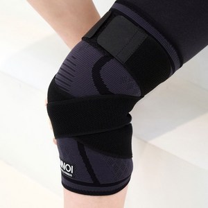 이노이 무릎 테이핑 밴드 보호대 GH99, L, 블랙, 1개