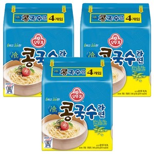 오뚜기 콩국수라면, 135g, 12개