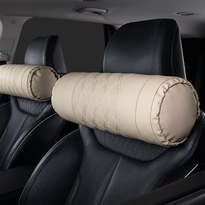 메이튼 차량용 순정컬러 초대형 목쿠션, 코튼베이지, 1개