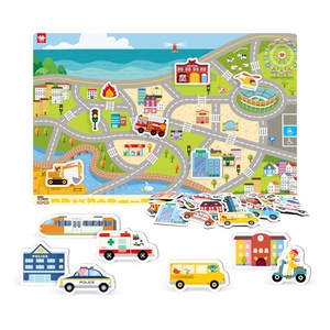 아리아띠 붙이고 익히고 우리동네 ver 2 자석학습보드 27p, 27피스, 1개