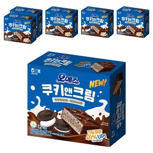 해태제과 오예스 쿠키앤크림, 360g, 6개