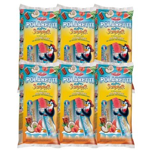 폴라레티 해피썸머 얼려먹는 아이스바 10p, 400ml, 6개