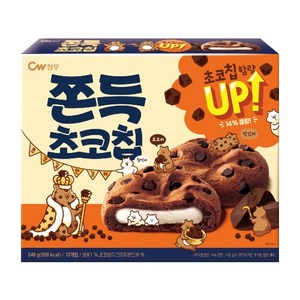 청우식품 쫀득초코칩, 240g, 1개