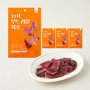 THE 부드러운 육포 오리지널 30g, 30g, 4개