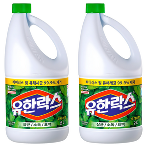 유한락스 후레쉬, 2L, 2개