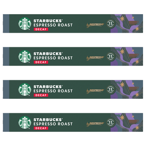 스타벅스 네스프레소 디카프 에스프레소 로스트 캡슐커피, 5.7g, 10개입, 4개