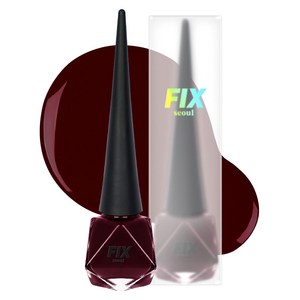 픽스서울 네일라커 매니큐어, 07 핏빛 여휘, 8ml, 1개