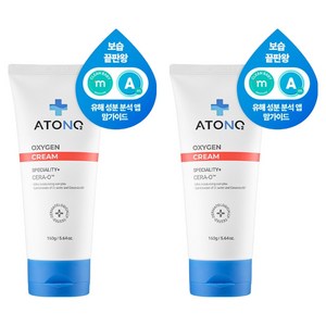 아토앤오투 2세대 옥시젠 베이비 아기 크림, 160g, 2개