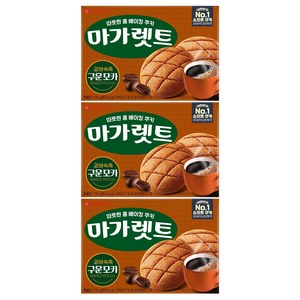 마가렛트 롯데제과 구운모카 대, 176g, 3개