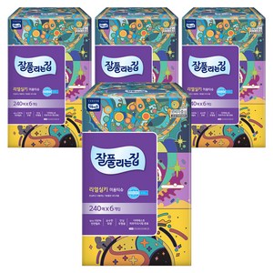 잘풀리는집 천연펄프 미용티슈 2겹, 240매입, 24개