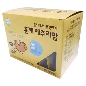 행복담기 훈제 메추리알, 15g, 15개