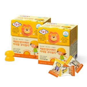 키움정 멀티 비타민 미네랄 구미 젤리, 60정, 2개