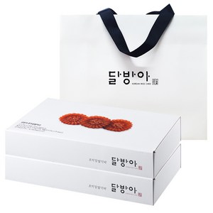 달방아 호박 찹쌀 약과 20p + 쇼핑백, 40g, 2개