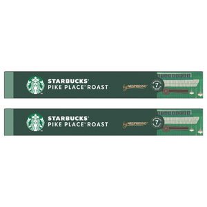 스타벅스 파이크 플레이스 로스트 캡슐커피, 5.3g, 10개입, 2개