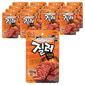 질러 직화풍 비비큐 육포, 30g, 15개