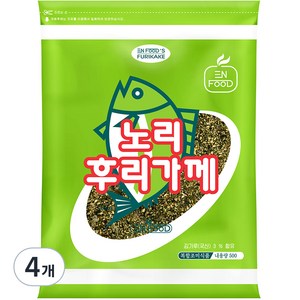 이엔푸드 노리 후리가께, 500g, 4개