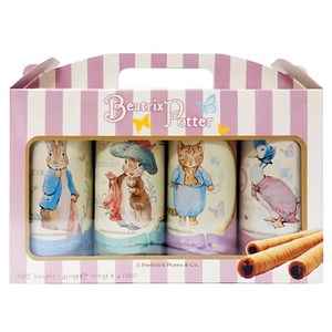 피터래빗 럭셔리 웨이퍼 롤 4종 과자세트, 초코 + 카푸치노 ..., 1세트