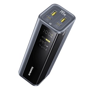 베이스어스 EnerGeek 대용량 145W 고속 충전 4포트 노트북 보조배터리 20800mAh 100w + 케이블 세트