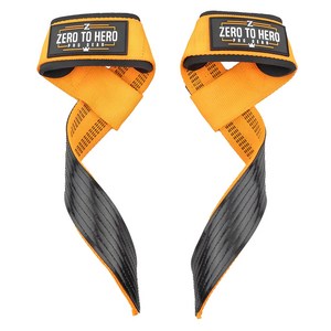 제로투히어로 논슬립 헬스스트랩, Type2ORANG..., 52 x 4 cm, 1세트