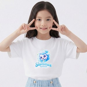 프리미에팜 아동용 캐치 티니핑 심플 반팔 티셔츠