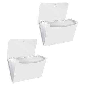 모던앳 아코디언파일 13칸 정리함, 화이트, 2개