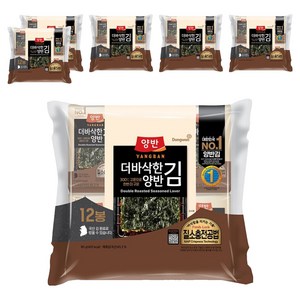 양반 더 바삭한 김, 5g, 72개