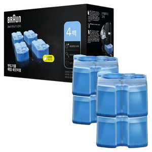 BRAUN 정품 클린 앤 리뉴 NEW 면도기 세정액