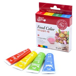 브레드가든 아이싱칼라 4종, 56g, 1개