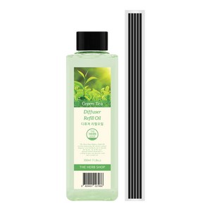 더허브샵 디퓨저 리필 오일, 그린티, 350ml, 1개