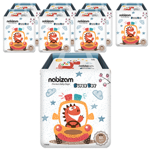 나비잠 슈퍼드라이 기저귀 팬티형 어린이용, 특대형(XL), 208매