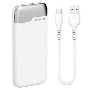 어반어스 PD 27W 초슬림 LCD 보조배터리 10000mAh C타입