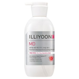 일리윤 MD 레드이치 고보습 바디워시, 470g, 1개