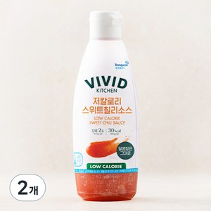 비비드키친 저칼로리 스위트칠리 소스, 280g, 2개