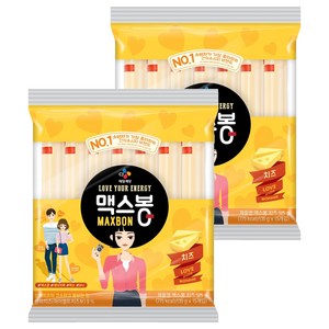 맥스봉 치즈, 525g, 2개