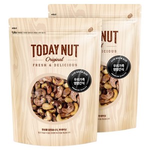 투데이넛 구운통캐슈넛, 300g, 2개