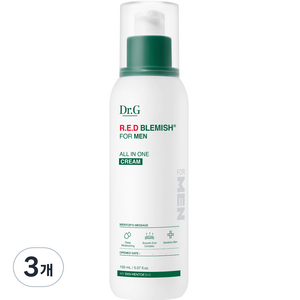 닥터지 레드 블레미쉬 포 맨 올인원 크림, 150ml, 3개