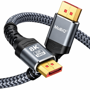 모비큐 프리미엄 UHD 8K DP TO DP 케이블 1.4V 20핀 더미 초고화질 지원 게임모니터