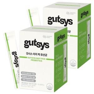 것시스 이지 픽 유산균 30p, 60g, 2개