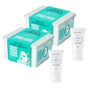듀이트리 픽 앤 퀵 뽑아쓰는 카밍풀 마스크 30매 + 하이 아미노 폼 50ml 세트, 2개