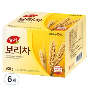 동서 보리차, 10g, 30개입, 6개