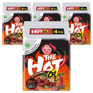 오뚜기 더핫 열라면 120g, 16개