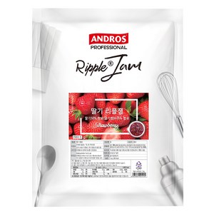안드로스 딸기 리플잼, 1kg, 1개