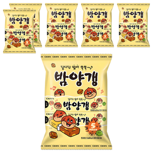 크라운 밤양갱 5p, 250g, 6개
