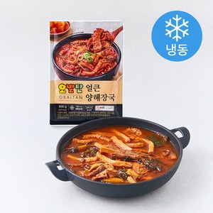 오발탄 얼큰 양해장국 (냉동), 600g, 1개