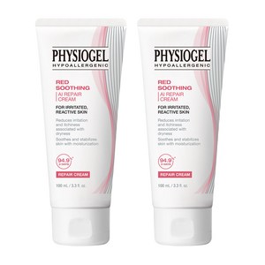 피지오겔 레드 수딩 AI 리페어 크림, 100ml, 2개