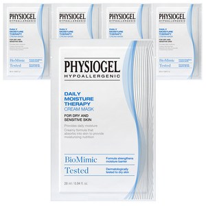 피지오겔 데일리 모이스처 테라피 크림 마스크, 1개입, 5개