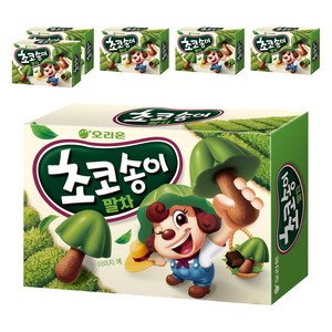 초코송이 오리온 말차맛, 45g, 6개
